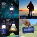 LED Solar Camping Lantern Emergency Light